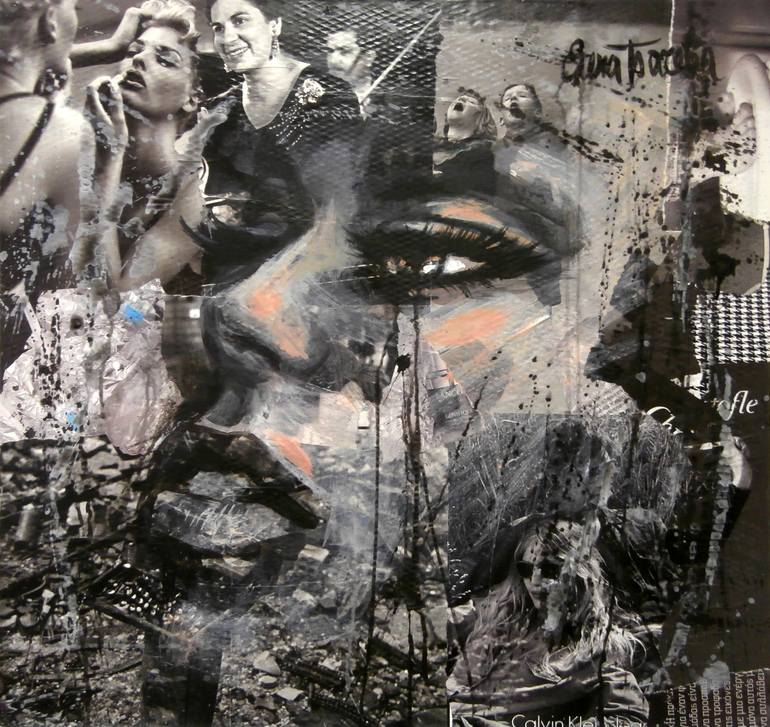 Original Figurative Pop Culture/Celebrity Painting by Elena Bacheva