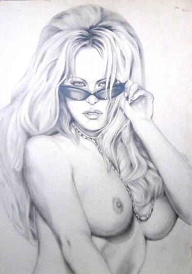 Original Fine Art Nude Drawings by ELENA BACHEVA