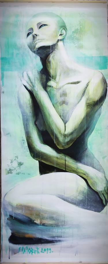 Original Conceptual Nude Paintings by Jelena Papović