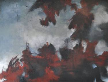 Original Abstract Aerial Paintings by Andrea Cukier's Paintings