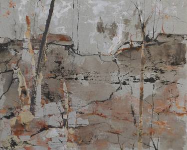 Original Landscape Collage by Andrea Cukier's Paintings