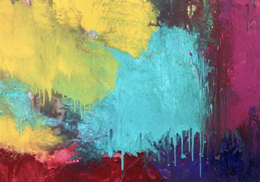 Original Abstract Paintings by Pamela Squires