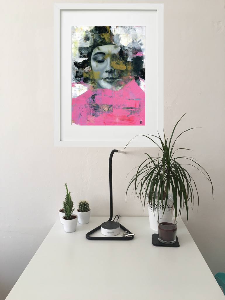 Original Contemporary People Painting by Patricia Ariel