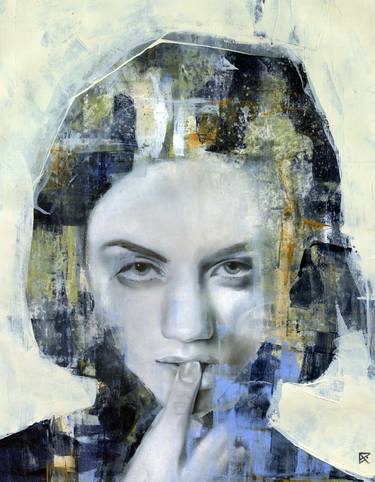 Print of Abstract Expressionism Portrait Paintings by Patricia Ariel