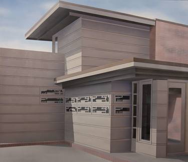 Original Realism Architecture Painting by Elena Borstein