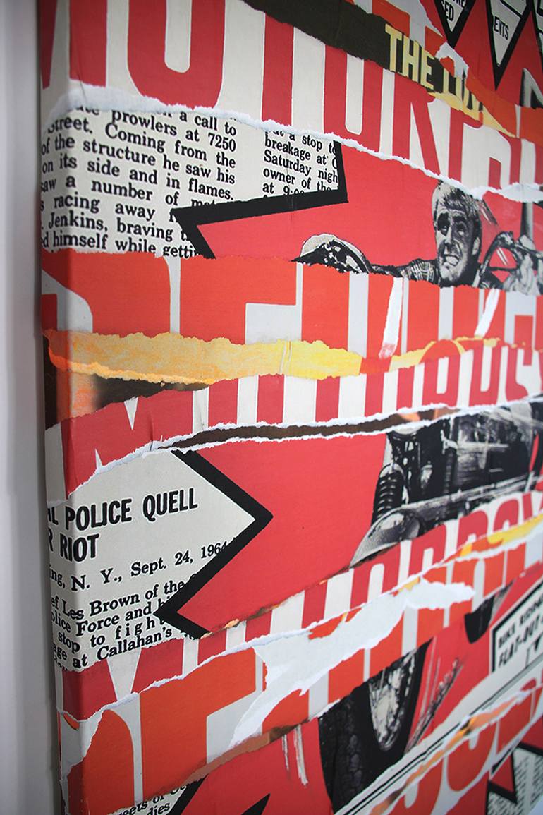 Original Pop Art Cinema Collage by Sammy Slabbinck