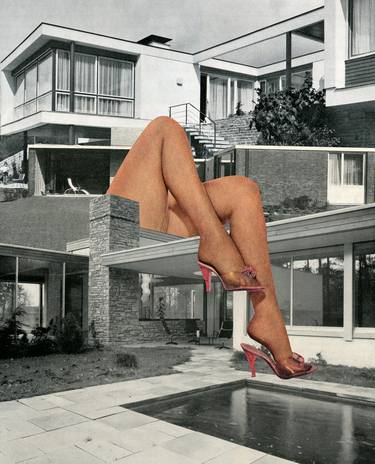 Print of Surrealism Architecture Collage by Sammy Slabbinck