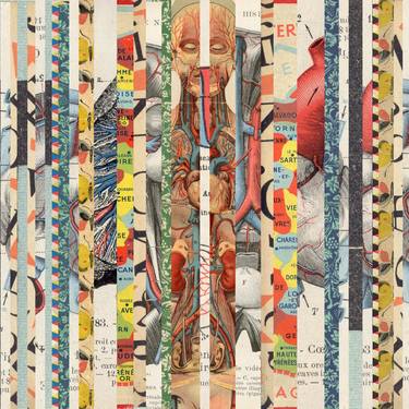 Print of Body Collage by Sammy Slabbinck
