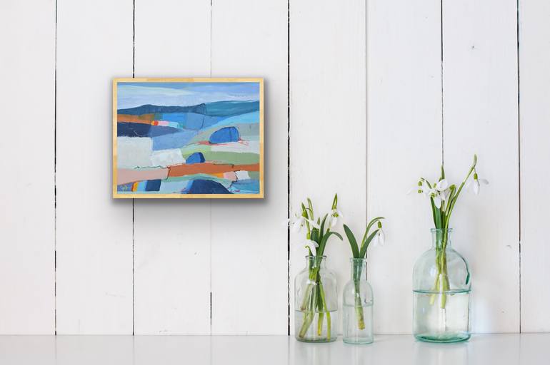 Original Abstract Landscape Painting by Jan Weiss