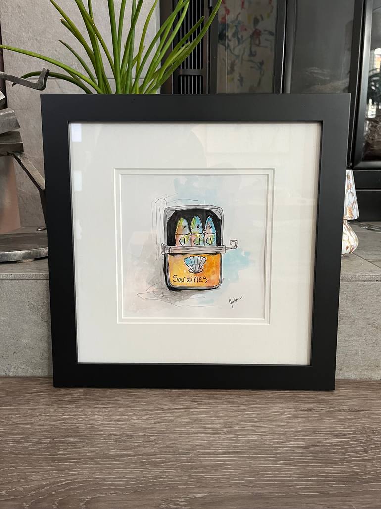 Original Contemporary Animal Painting by Jan Weiss