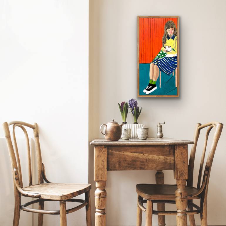 Original Contemporary Women Painting by Jan Weiss