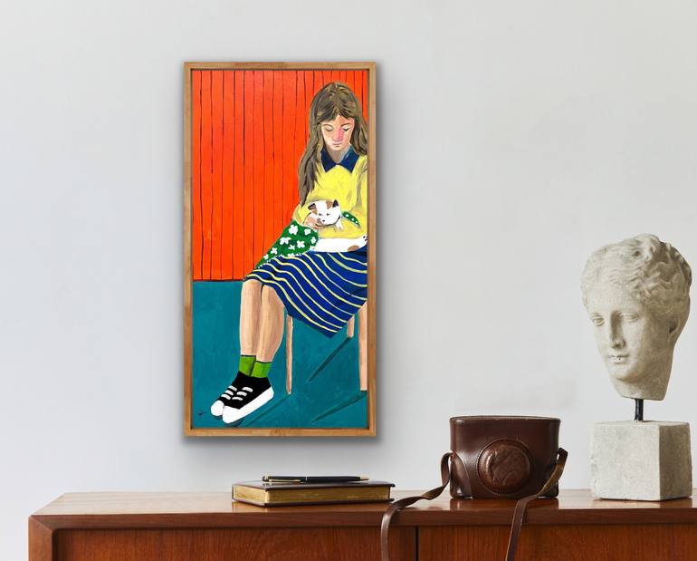 Original Contemporary Women Painting by Jan Weiss