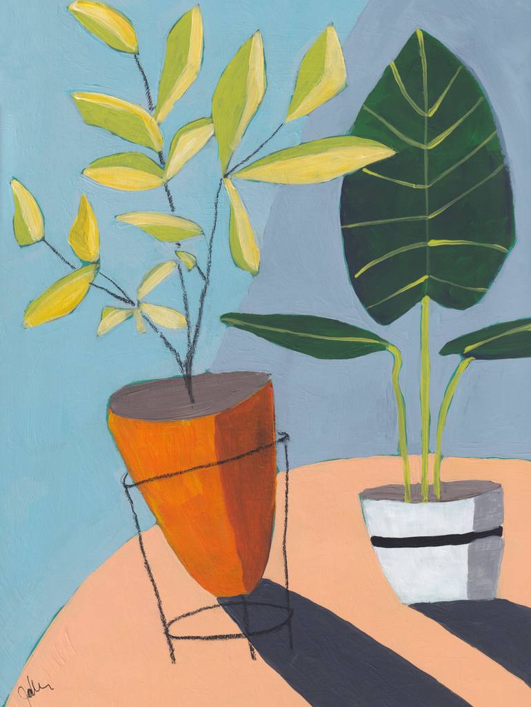 The Ordered Table 7 Painting by Jan Weiss | Saatchi Art United Arab ...