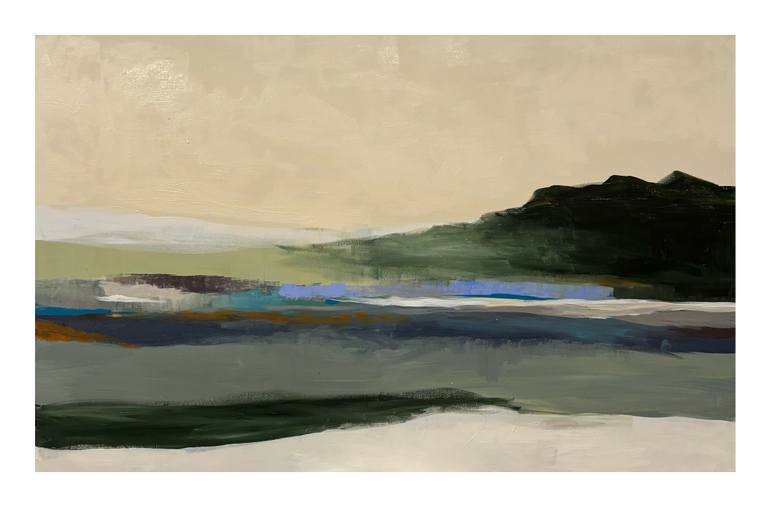 Verdant Ascent Painting by Jan Weiss | Saatchi Art