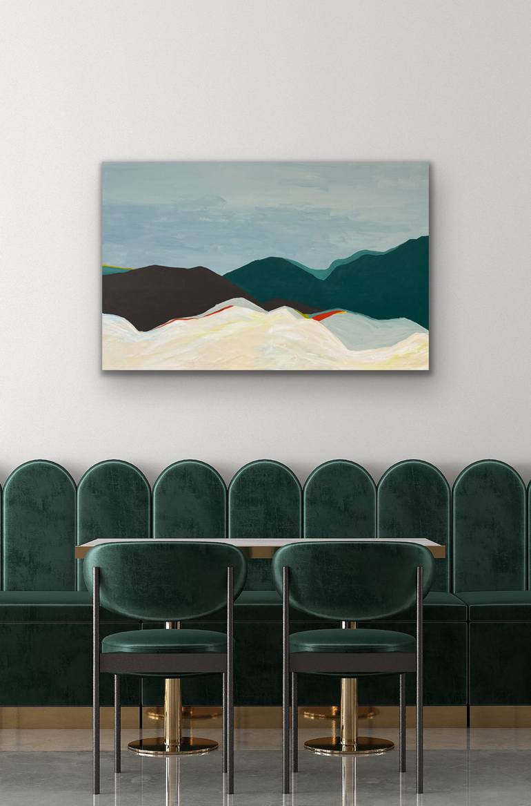 Original Abstract Landscape Painting by Jan Weiss