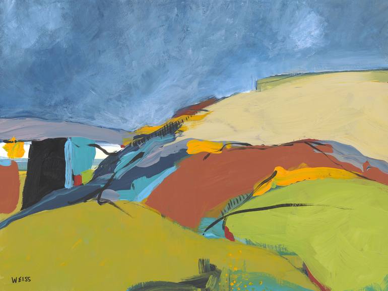 A Passing Universe Painting by Jan Weiss | Saatchi Art