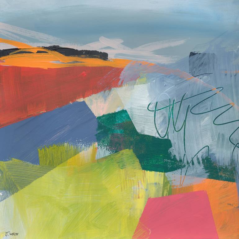 Vague Impression Painting by Jan Weiss | Saatchi Art