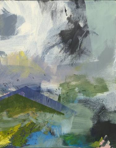 Original Abstract Landscape Paintings by Jan Weiss