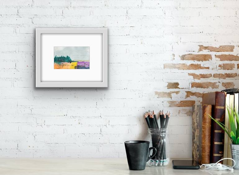 Original Abstract Landscape Painting by Jan Weiss