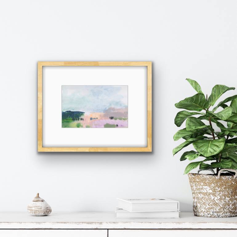 Original Abstract Landscape Painting by Jan Weiss