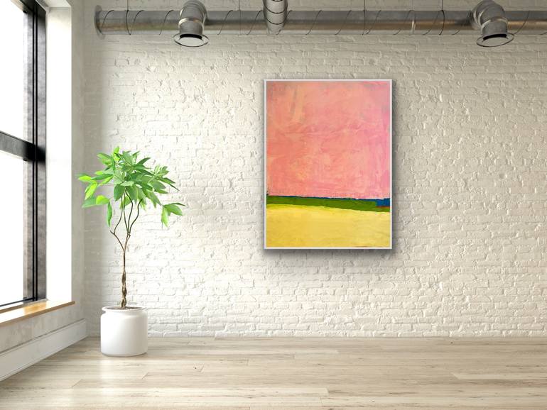 Original Abstract Landscape Painting by Jan Weiss