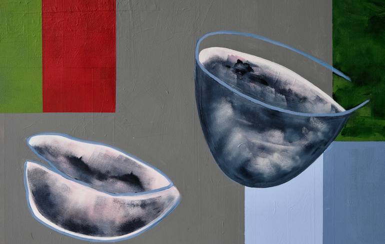 Original Contemporary Abstract Painting by Pien Van Der Beek
