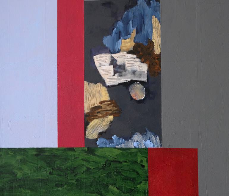 Original Contemporary Abstract Painting by Pien Van Der Beek