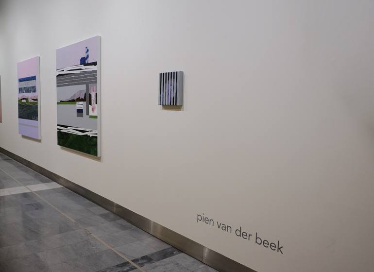 Original Abstract Painting by Pien Van Der Beek