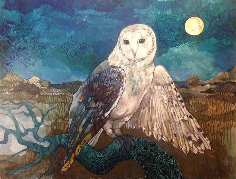 owl paintings by famous artists