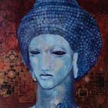 Blue Medicine Buddha by Olga Zelinskaya