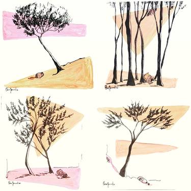 Original Nature Drawings by Claire Gonnord