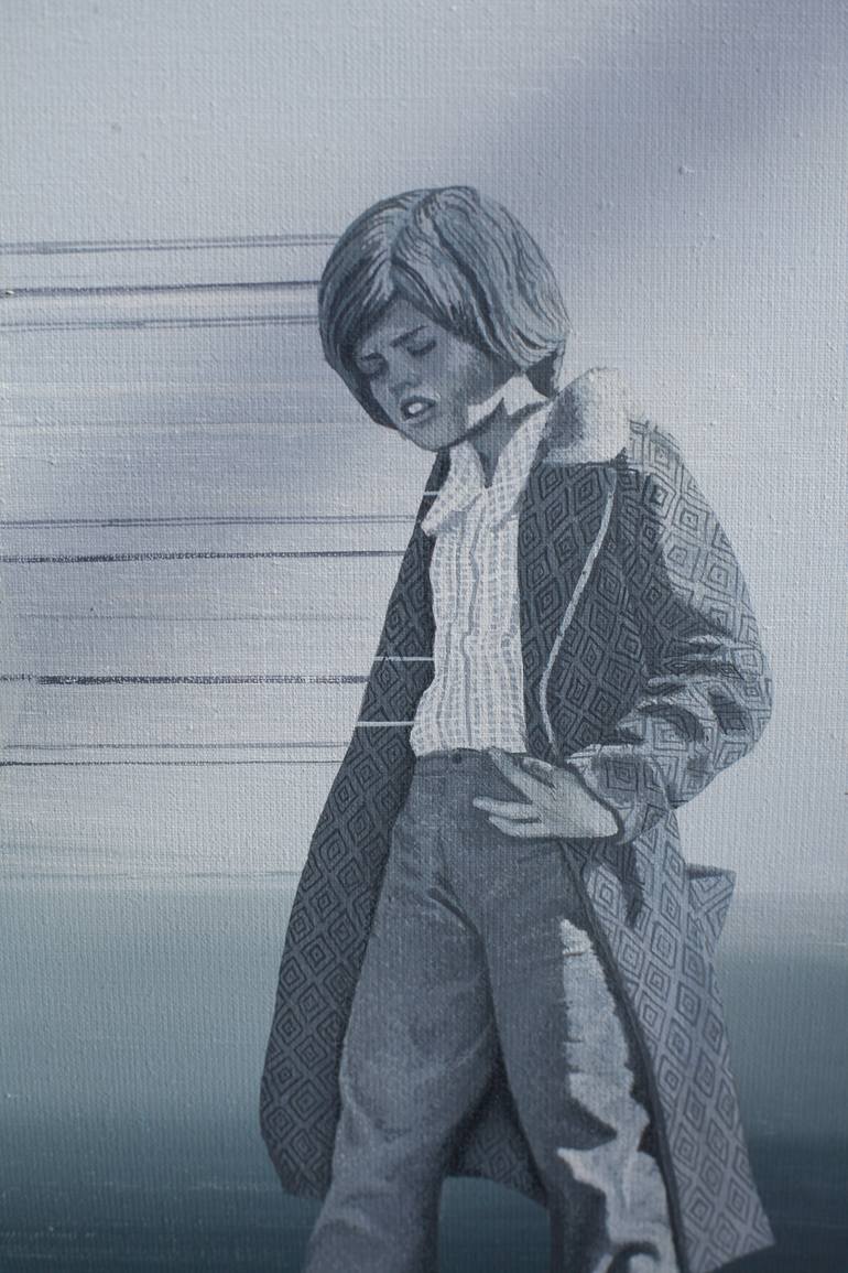 Original Conceptual People Painting by Lena Stelmakh