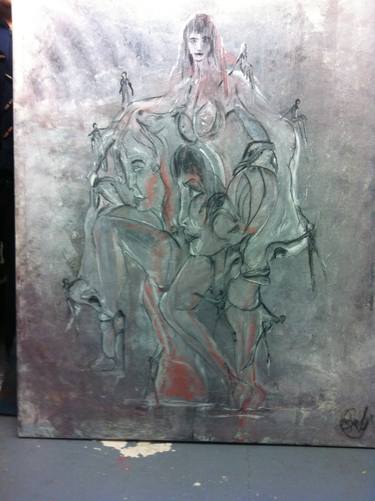 Original Nude Painting by soly zadeh