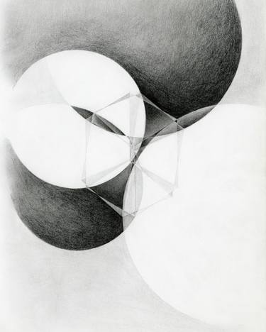 Print of Abstract Science/Technology Drawings by Robin Spencer