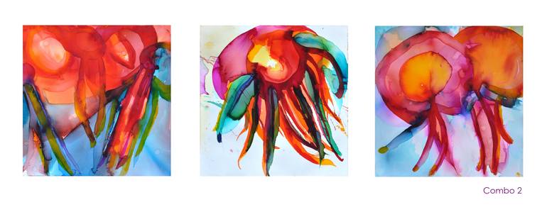 Original Abstract Expressionism Abstract Painting by Carmen Ibarra