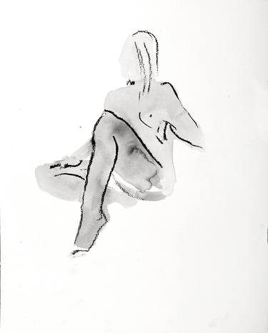 Print of Abstract Body Drawings by Carmen Ibarra