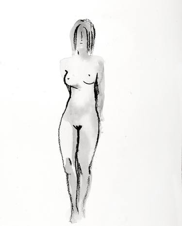 Print of Abstract Body Drawings by Carmen Ibarra