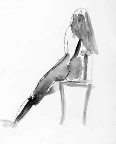 Original Abstract Body Drawings by Carmen Ibarra