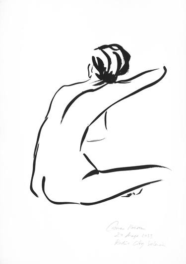 Print of Body Drawings by Carmen Ibarra