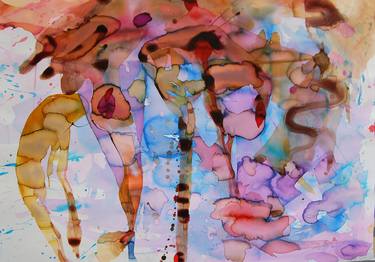 Original Abstract Paintings by Carmen Ibarra