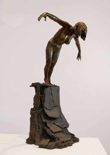 Original Conceptual Nude Sculpture by Timothy Elisha-Lambert