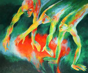 Print of Expressionism Light Paintings by Pavel Michalič
