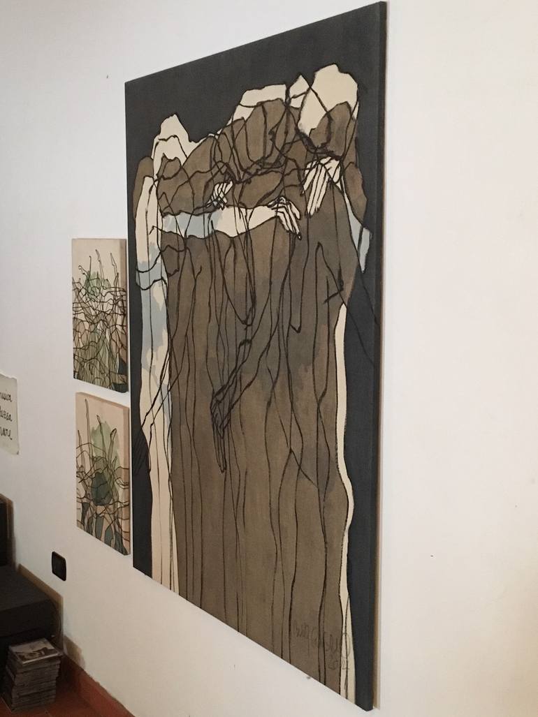 Original Figurative Body Painting by Betty Ritschel