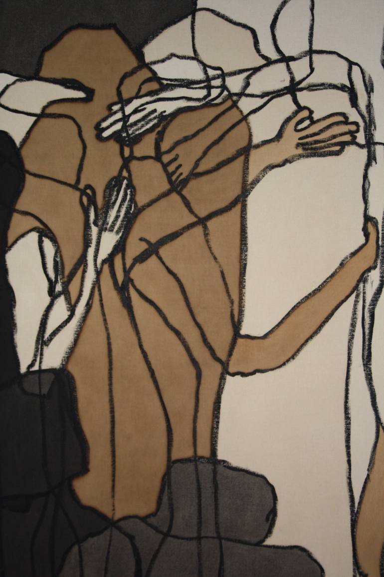 Original Figurative Body Painting by Betty Ritschel