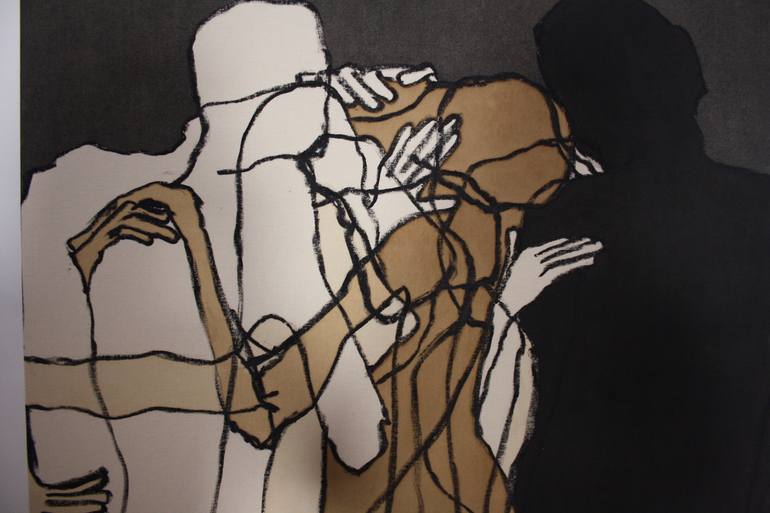 Original Figurative Body Painting by Betty Ritschel