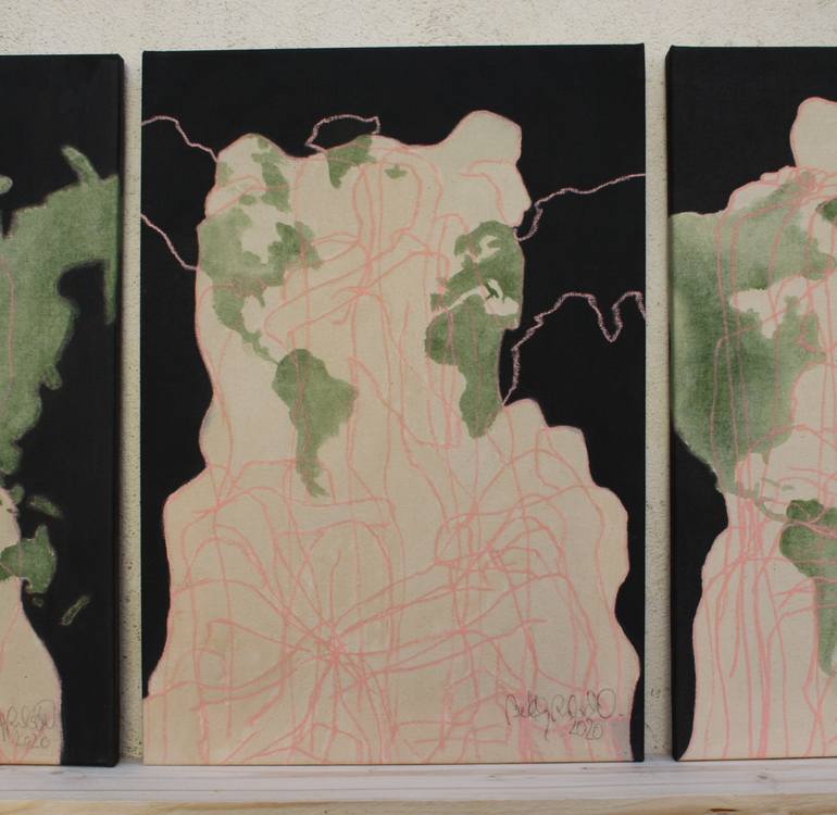 Original Figurative Body Painting by Betty Ritschel