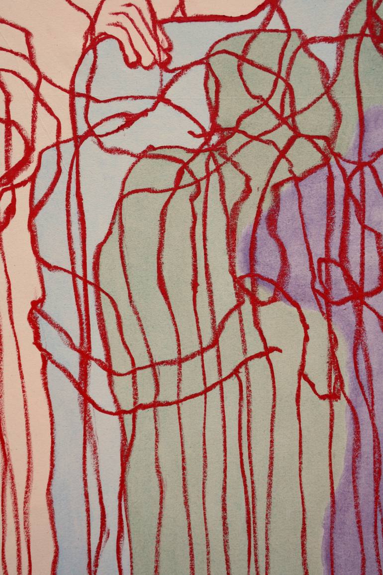 Original Figurative Body Painting by Betty Ritschel