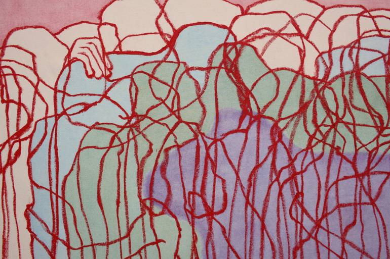 Original Figurative Body Painting by Betty Ritschel