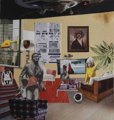 Print of Conceptual Culture Collage by Adriana Lobo Crenier