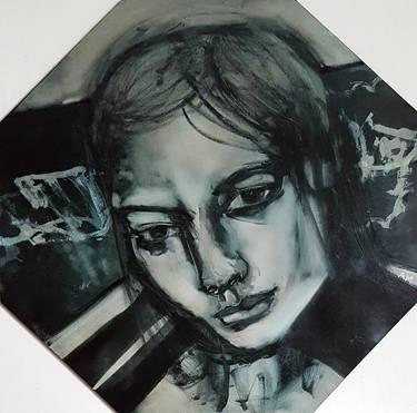 Print of Expressionism Portrait Paintings by Ali Murray